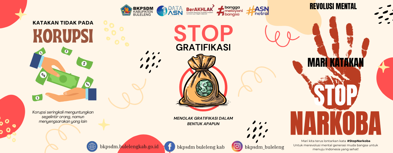 Anti Korupsi, Anti Gratifikasi dan Anti Narkoba